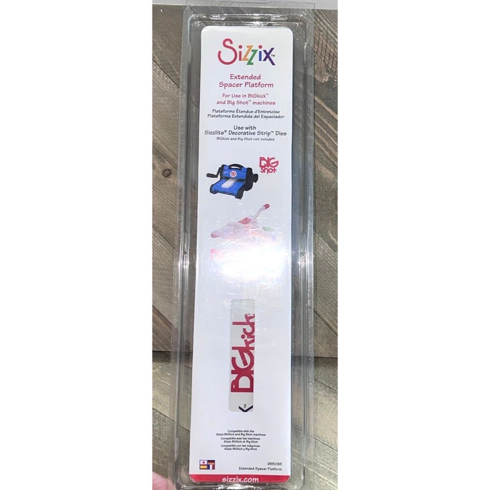New Sizzix BIG Kick Big Shot Extended Spacer Platform 655098